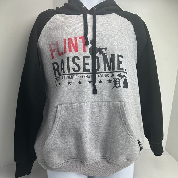 313 (Three Thirteen) Flint Raised Me Hoodie Men's Size XL - Picture 1 of 3